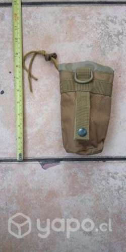 Bolso militar porta botella u otros