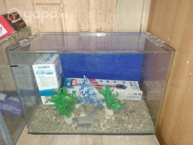 acuario .. b35 x 20 x 23 cm
