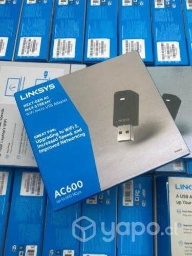 Adaptador WIFI USB Linksys AC600 Alta Calidad