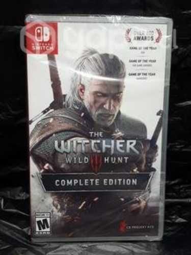 Nsw the witcher wild 3 hunt complete edition