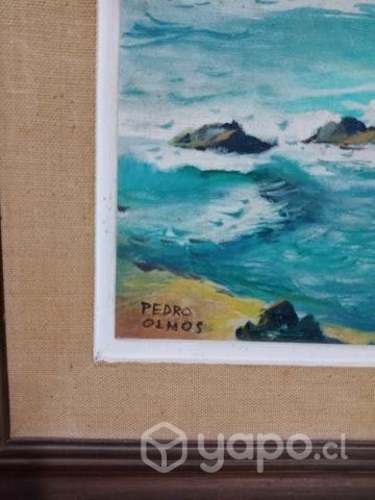 cuadro pintor chileno pedro olmos
