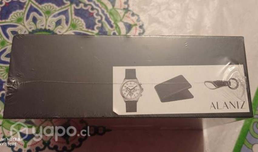 Pack Reloj+Billetera+ Llavero