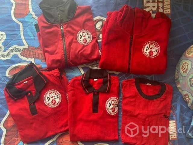 Lote de ropa colegio jose bernardo Suárez talla 12