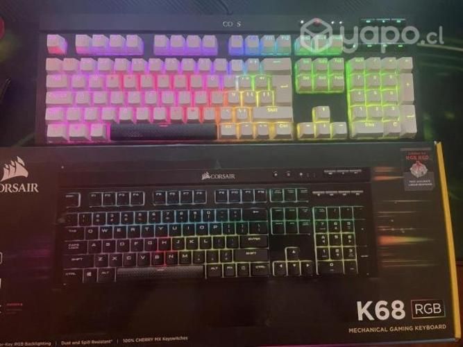 Teclado Mecanico Corsair K68RGB