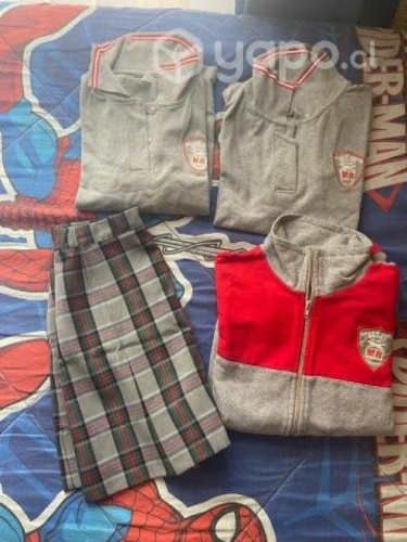Lote de ropa colegio Marta brunett macul talla 10