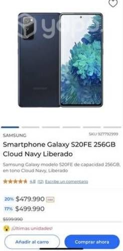 Samsung Galaxy S20FE 256GB