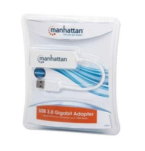 Adaptador De Red Usb 3.0 Gigabit Manhattan Pro Spe