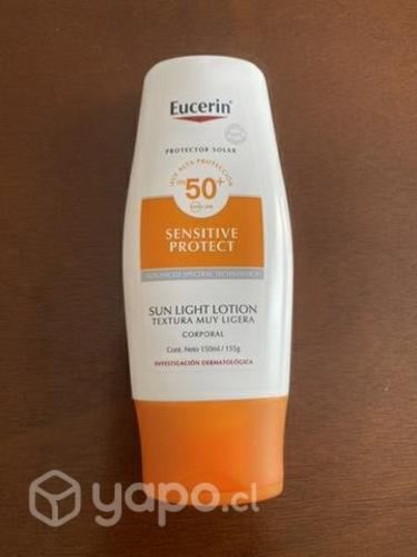 Protector solar , crema , loción limpiadora