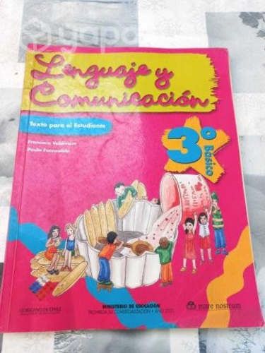 Libro Lenguaje y Comunicación 3 Basico