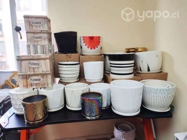 Maceteros de Cerámica Variados