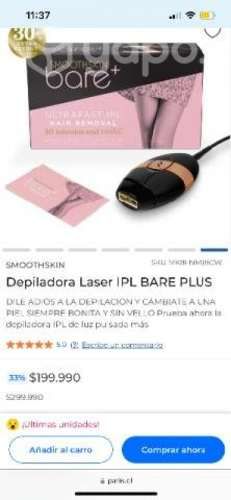 Depiladora laser