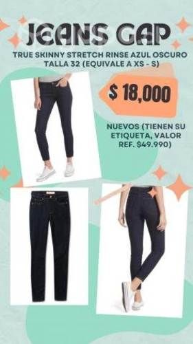 Jeans GAP TRUE SKINNY STRETCH RINSE