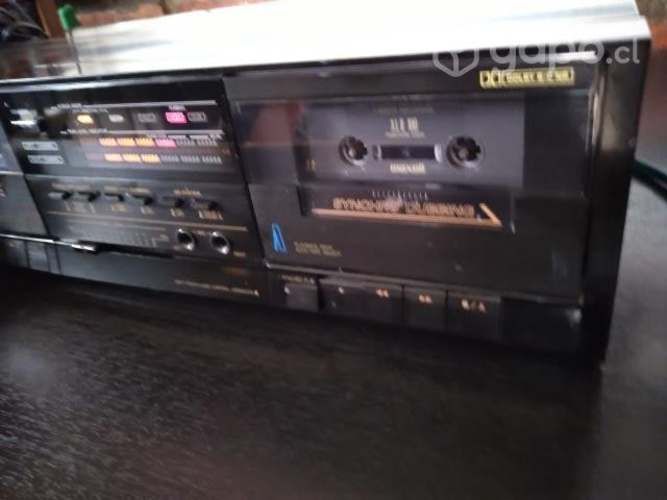 Deck doble JVC TD-W220