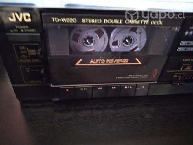 Deck doble JVC TD-W220