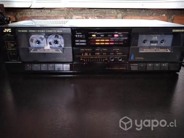Deck doble JVC TD-W220