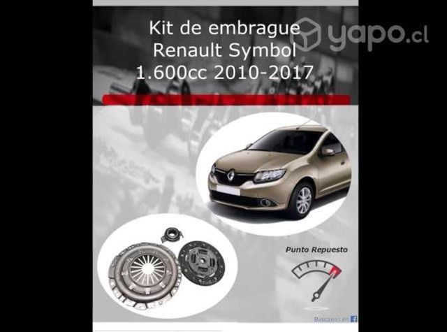 Kit de embrague Renault Symbol 2012-2020