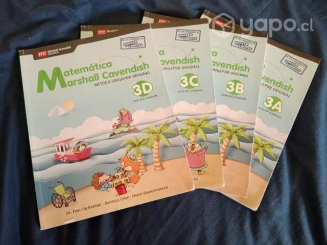 Marshall cavendish 3a, 3b, 3c y 3d