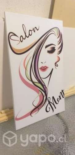 Cuadros en bastidor de madera