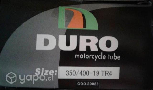 CámarA de moto 350/400-19 marca duro