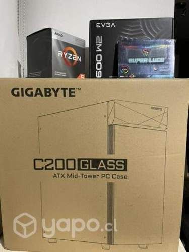 Pc gamer de entrada Ryzen 5 3400g + 16gb Ram