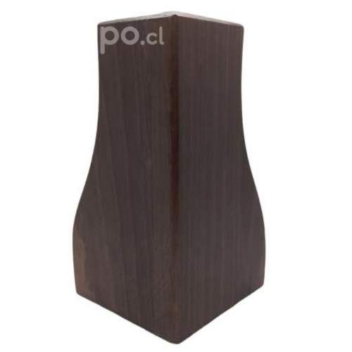 Set 2 Patas Cama Sillón Tipo Europeo 20 CM Caoba