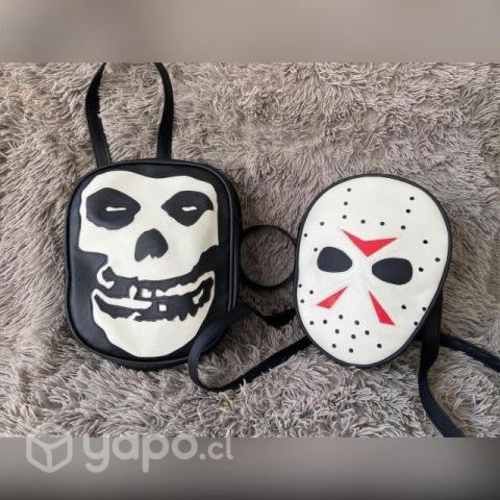 Mochilas y bolsos ,misfits ,Scream ,Jason y Jack