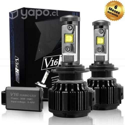 Luces Turbo Led Multi Voltaje C/ Canbus 60w 7200 L