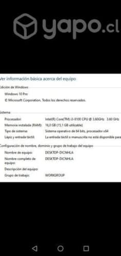 Pc Gamer Con Gráfica