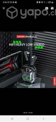 Audifonos lenovo xt81