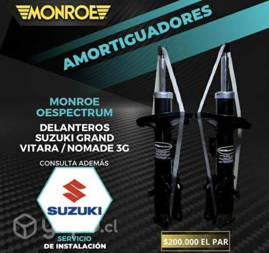 Amortiguadores delanteros suzuki grand vitara/noma