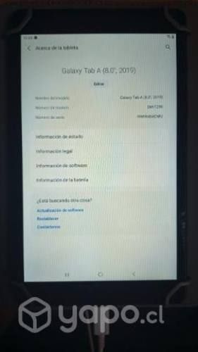 Tablet nada de uso como nuevo
