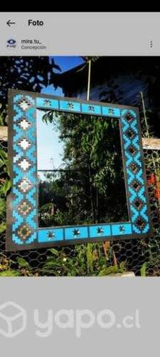 Espejos con motivo étnico