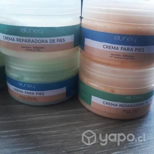 Crema con urea para pies secos agrietados