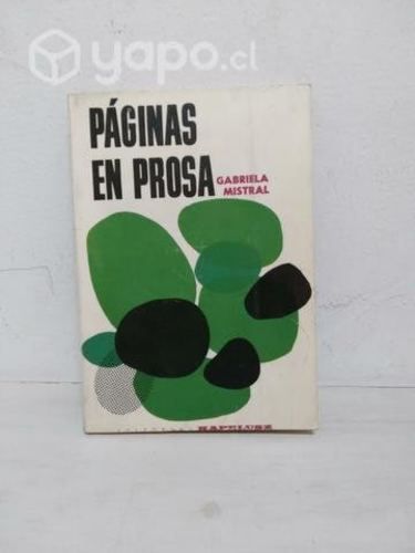 Páginas en prosa