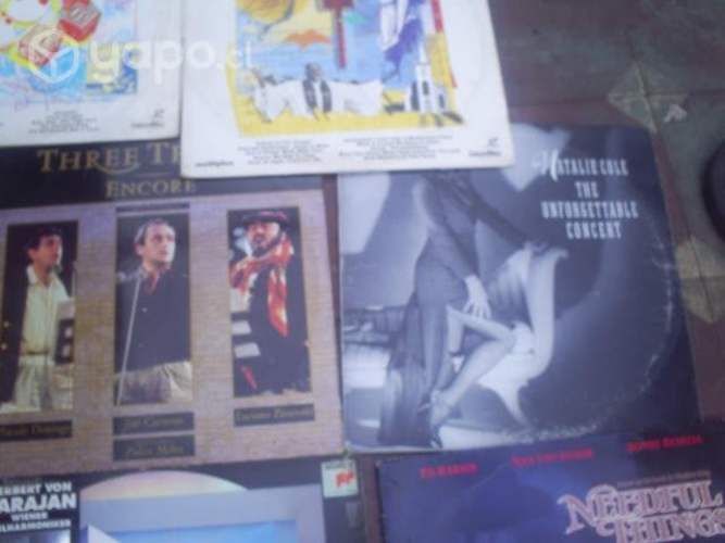 Laser disc son 8 en total