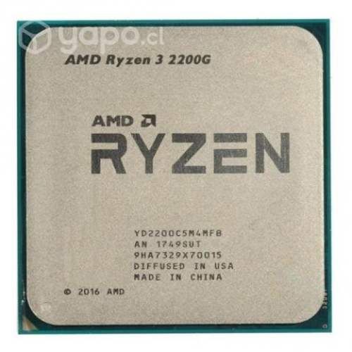 Procesador AMD Ryzen 3 2200G Con Grafica Vegas 8