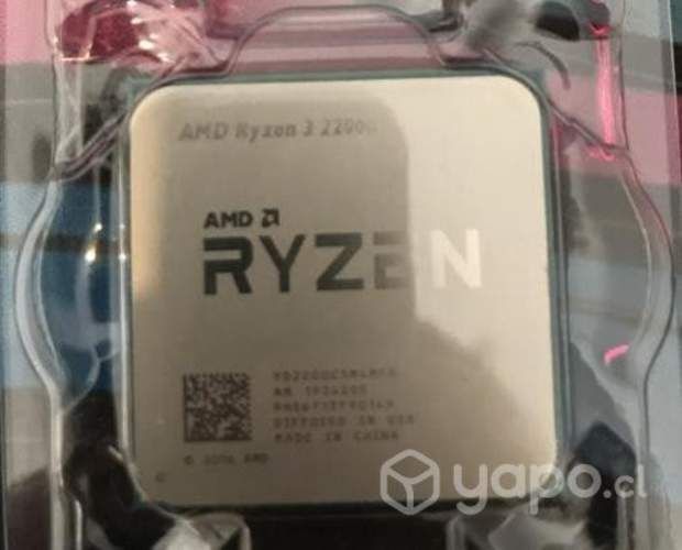 Procesador AMD Ryzen 3 2200G Con Grafica Vegas 8