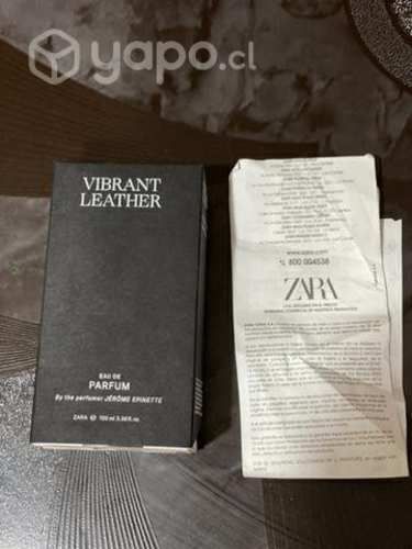 Perfume Zara vibrant leather 100ml