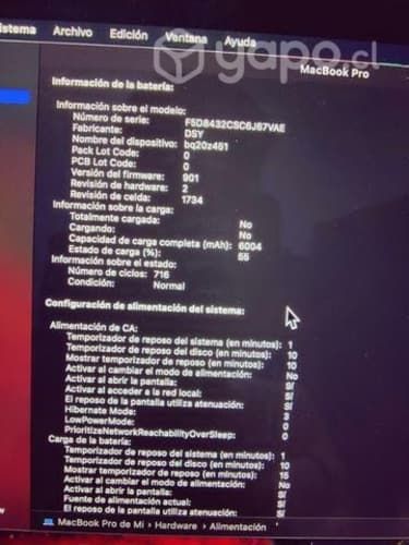 Macbook pro 15 touch bar 2018