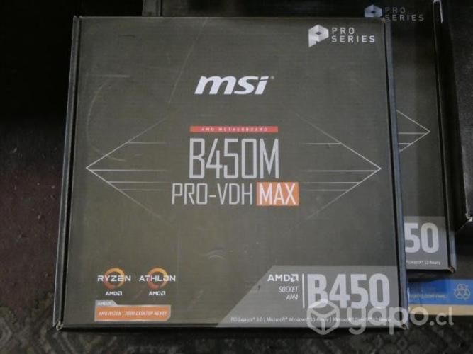 Placa madre MSI B450M PRO-VDH MAX