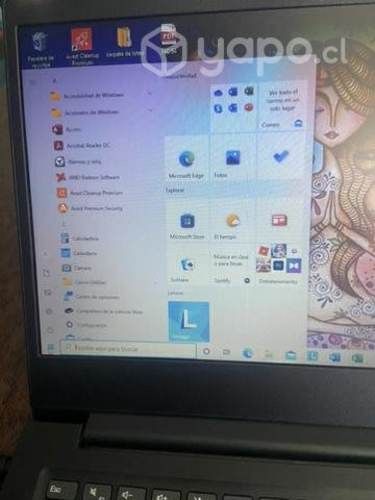 Notebook lenovo sin nada de uso