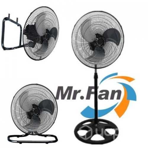 Ventilador 3 en 1 de Pedestal 18 Pulgadas de 100W