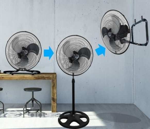 Ventilador 3 en 1 de Pedestal 18 Pulgadas de 100W