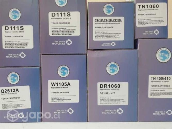 Toner Alternativo HP Brother Samsung