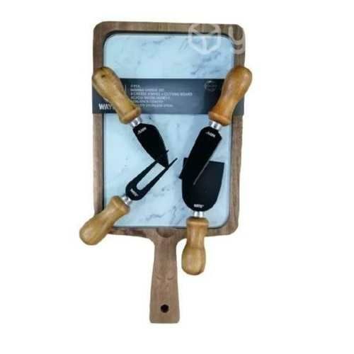 Tabla De Quesos De Mármol Wayu tabla picoteo