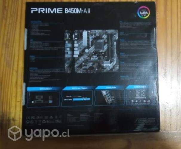 Placa madre b450-All (AMD) precio convers