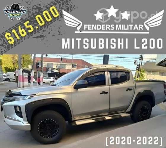 Fenders militar mitsubishi l200