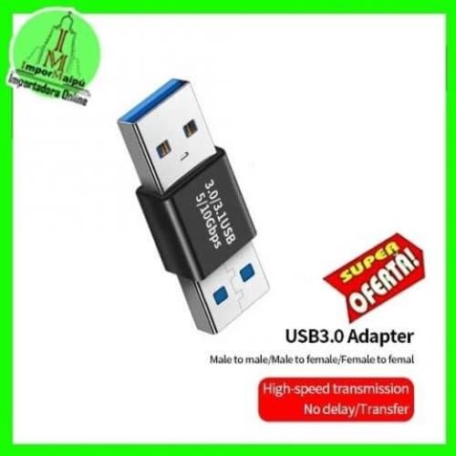 Adaptador USB a USB 3.0 Conector USB macho a US