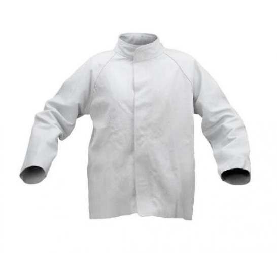 Chaqueta cuero soldador hilo kevlar