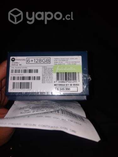 Celular nuevo sellado con boleta